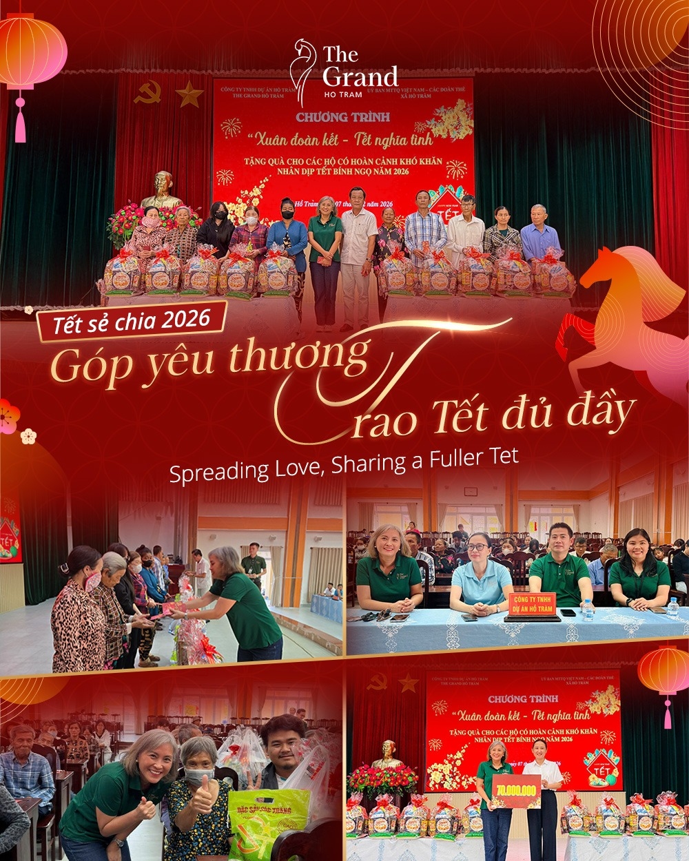 Tết sẻ chia 2026 | Góp yêu thương trao Tết đủ đầy​