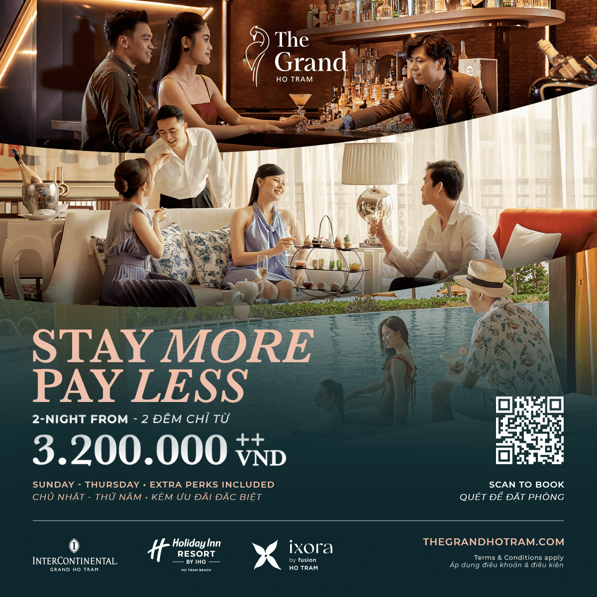 STAY MORE, PAY LESS