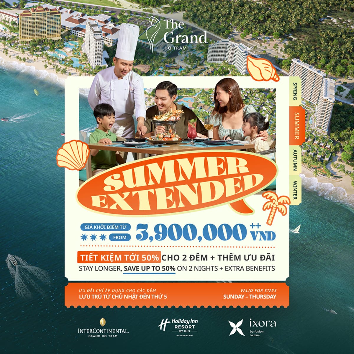 Late-Summer Deal Hunting: Ho Tram Resort Package with Up to 50% Off
