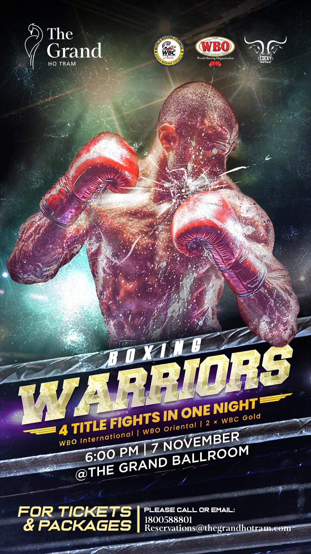 Boxing event - Warriors