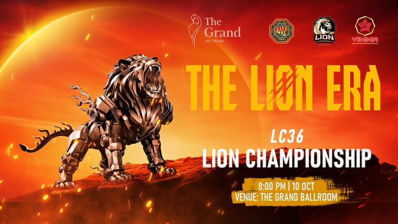 Bùng Nổ Sự Kiện Hồ Tràm Với Giải Đấu LION Championship 36
