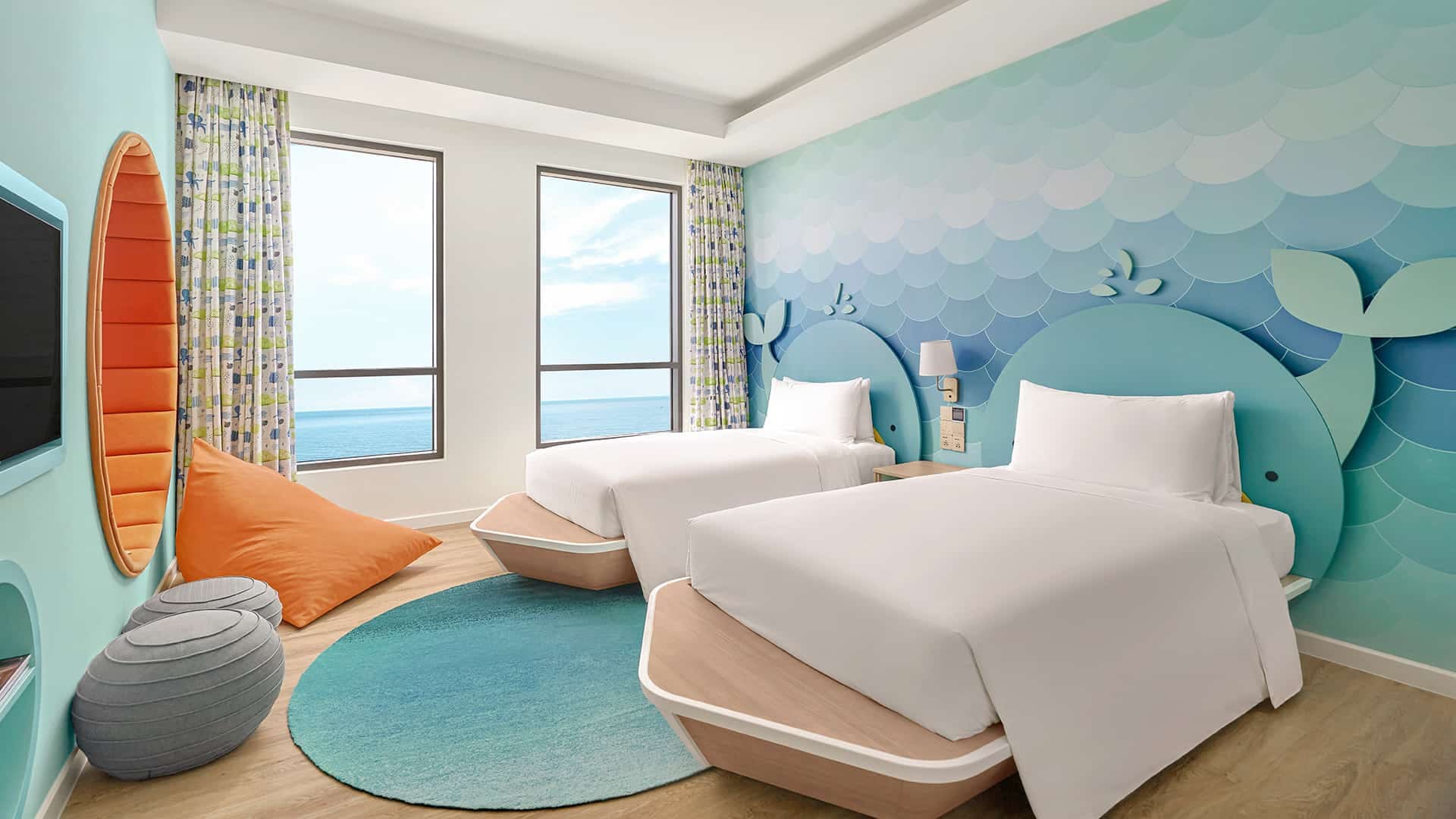 2 Bedroom Suite Marine Theme Ocean View